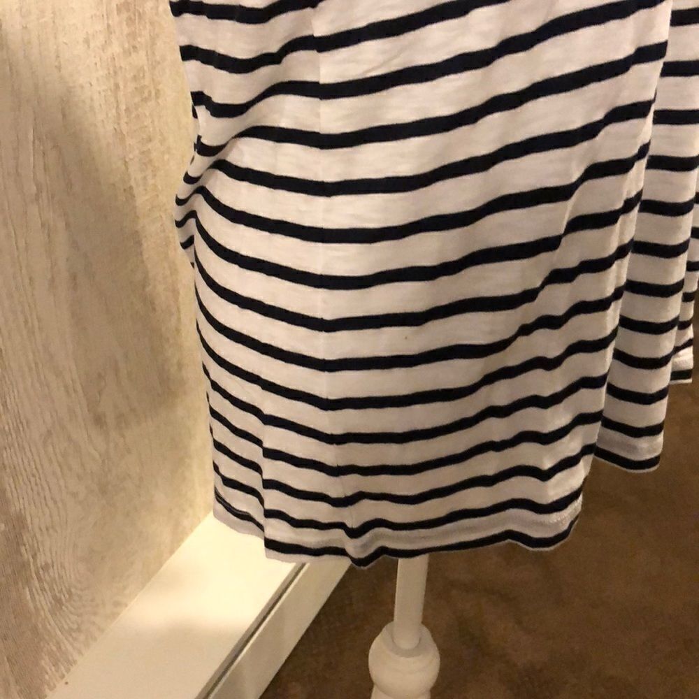 Splendid Black & White Striped Short-sleeve Shirt - Picture 5 of 7